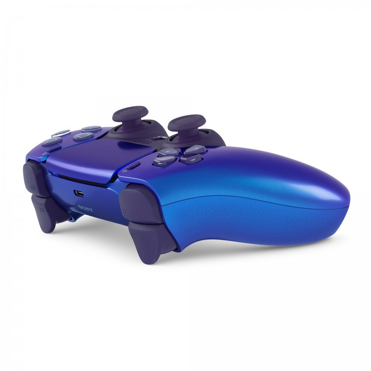 دسته PS5 - آبی نیلی کروم