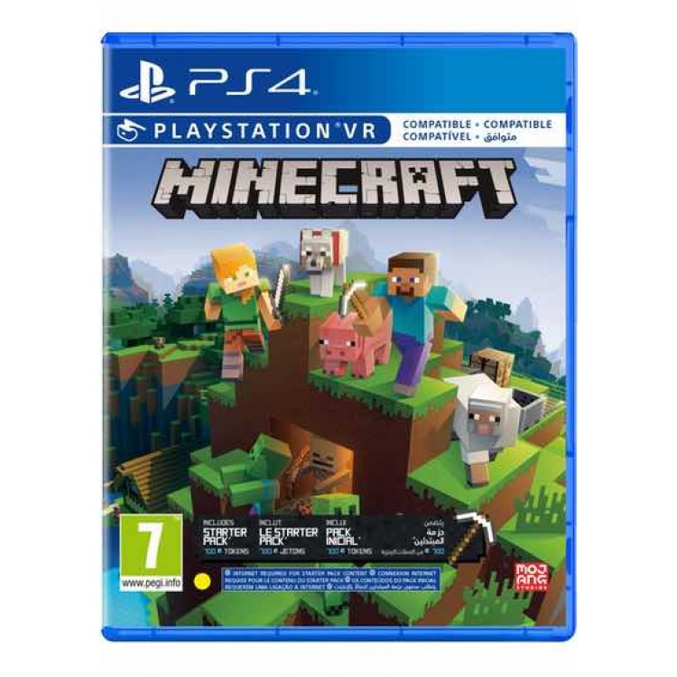 بازی Minecraft: Bedrock Edition برای PS4 | نسخه چند پلتفرم و بیپایان