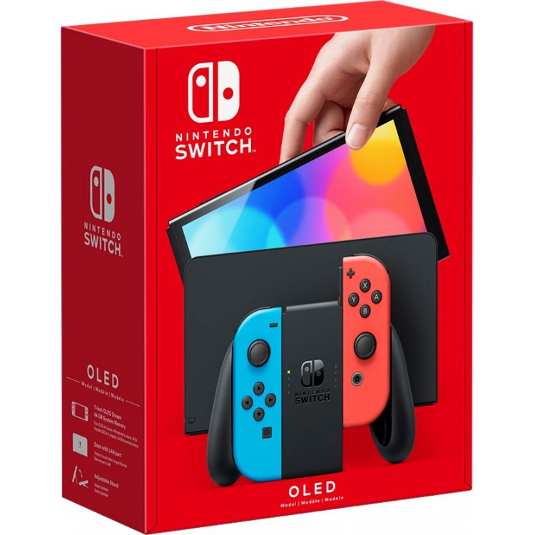 نینتندو سوییچ OLED – جویکان قرمز/آبی | تجربه نسل جدید بازیهای Nintendo
